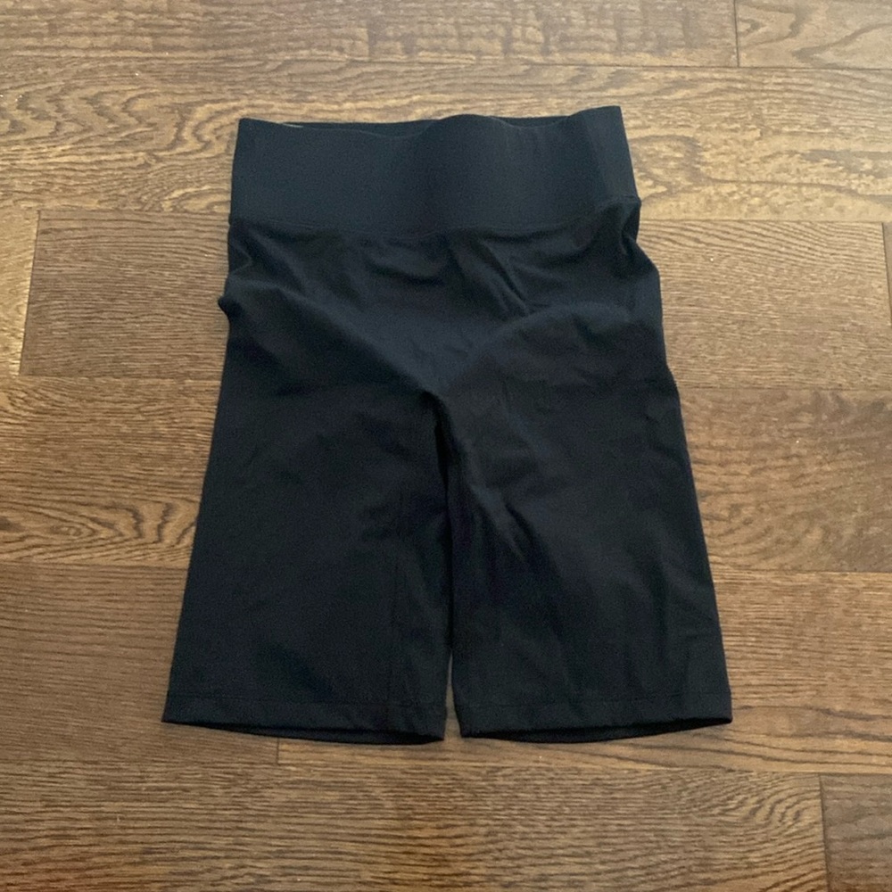 All Access Black Biker Shorts Size-xs